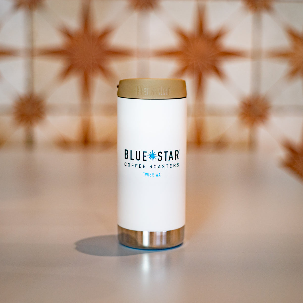 12oz & 16oz Klean Kanteen Latte Heart Insulated Mug | Blue | OZO Coffee  Company